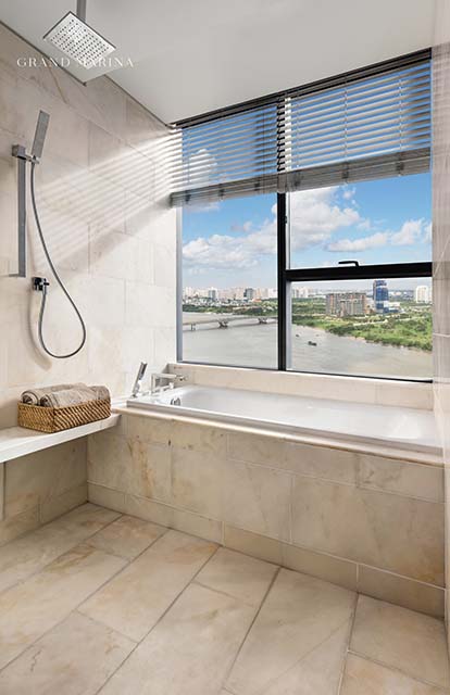 Actual Marriott luxury apartment at Grand Marrina Saigon