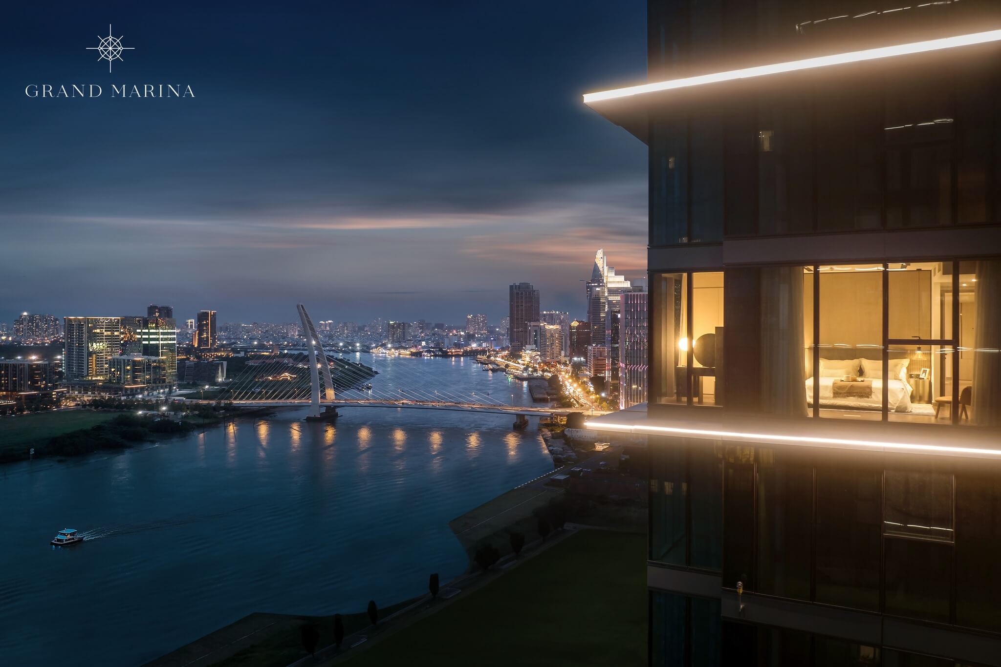 Grand Marina Saigon luxury apartment