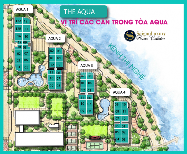 Mặt bằng Vinhomes Golden River, Ba Son