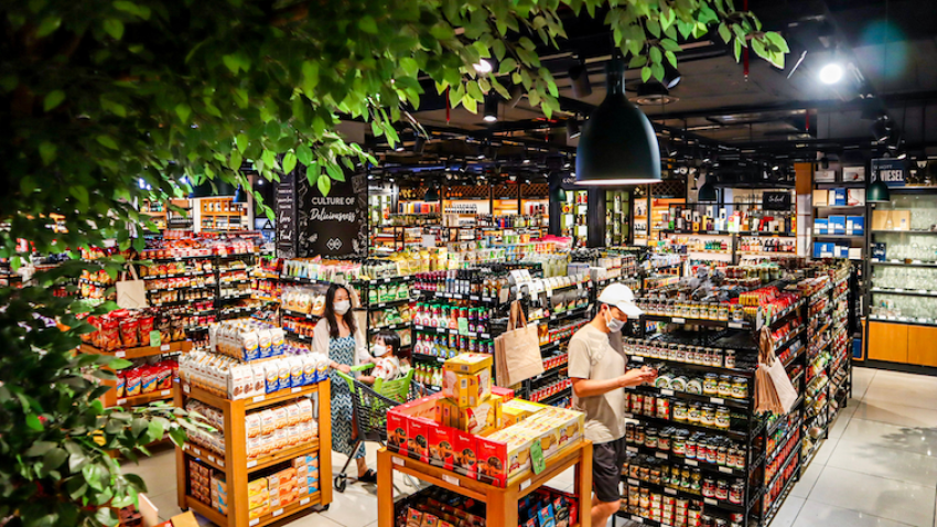 Annam Gourmet supermarket is a prominent brand located in Estella Place