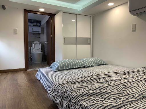 For rent mini apartment 3 bedrooms 70m2 with balcony, fully furnished 100% new in Binh Trung Dong, District 2 (Smiley District 2 - 310) - Smiley Apartment