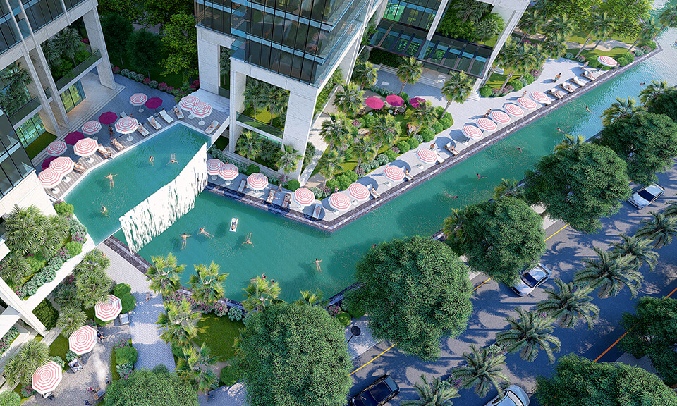 Sunshine City Saigon - Unique Hanging Garden Apartment Phu My Hung