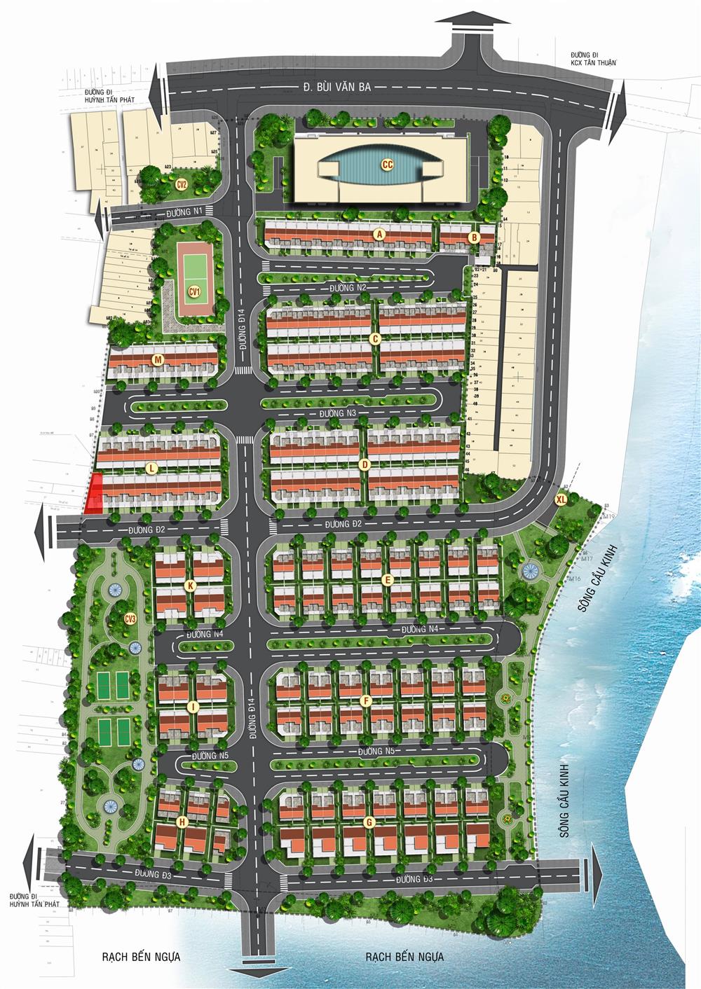 Selling Jamona Golden Silk Villa District 7 - Investor TTC Land