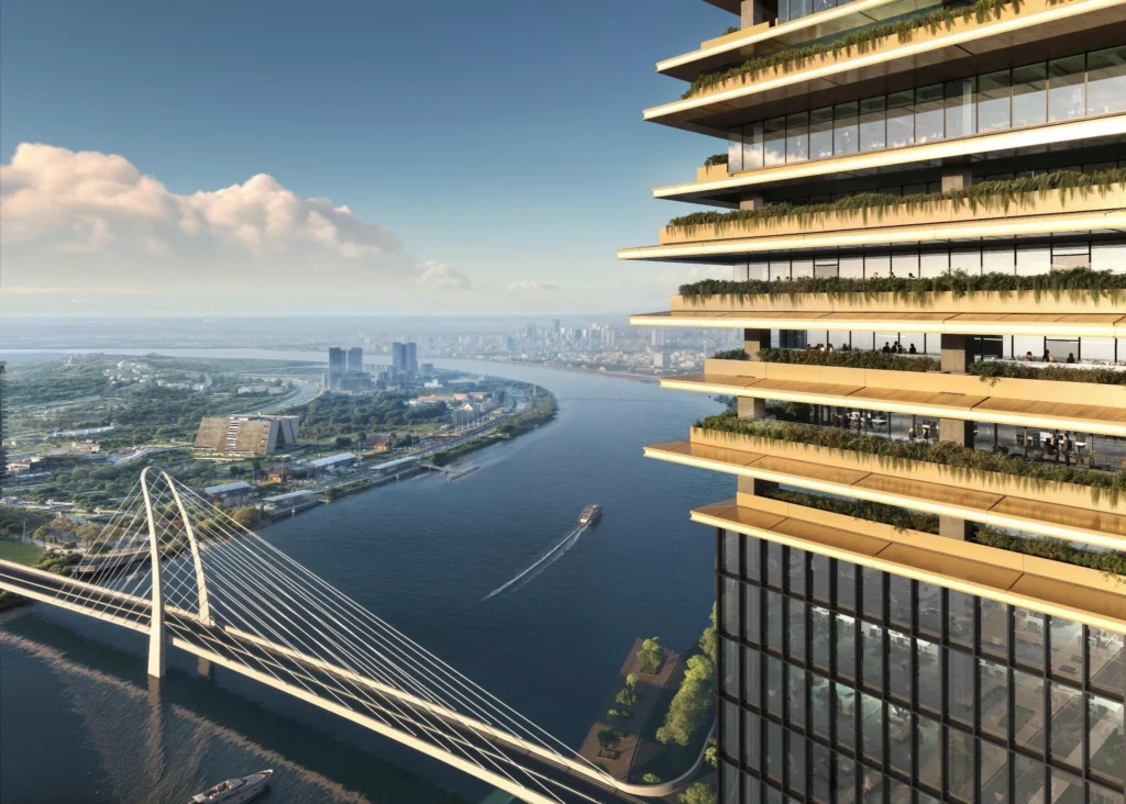Nằm trong vị trí đắc địa, Marina Central Tower sở hữu tầm view trực tiếp ra sông Sài Gòn