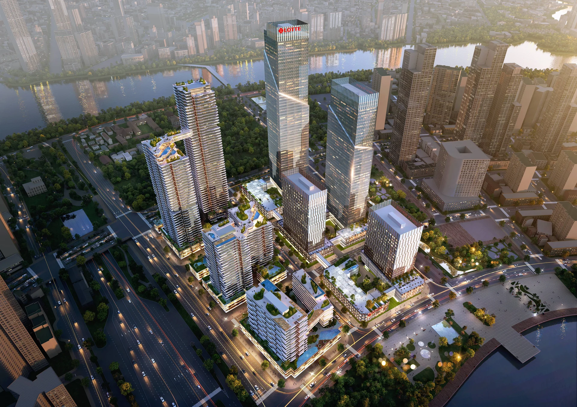 Dự án Thủ Thiêm Eco Smart City - Lotte làm chủ đầu tư